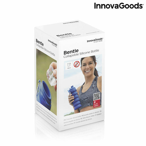 Garrafa Retrátil de Silicone Bentle