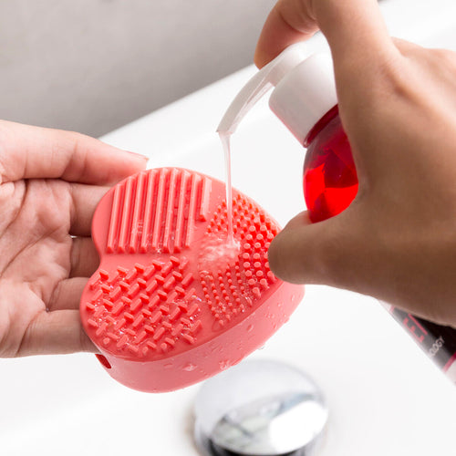 Tapete de Silicone para Limpeza de Pincéis