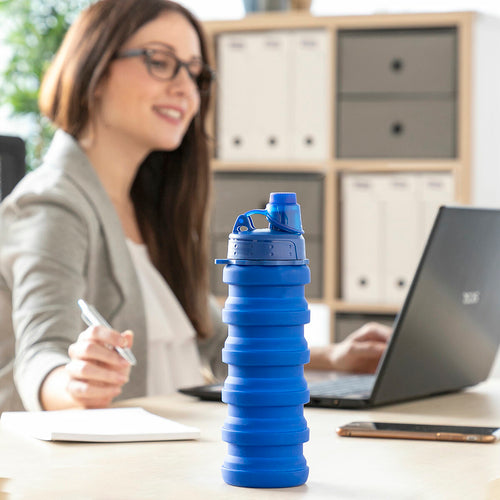 Garrafa Retrátil de Silicone Bentle