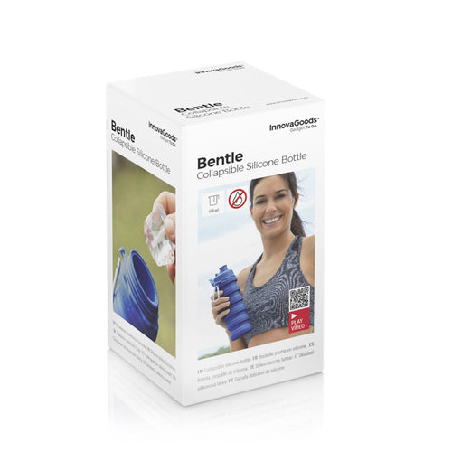Garrafa Retrátil de Silicone Bentle